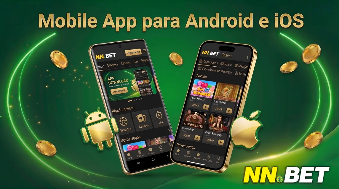 Usando os Aplicativos Móveis da Nnbet para Android e iOS para Jogadores Brasileiros