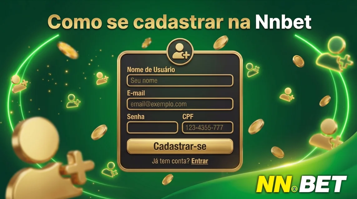 Passo a passo para cadastro de novos jogadores da Nnbet no Brasil