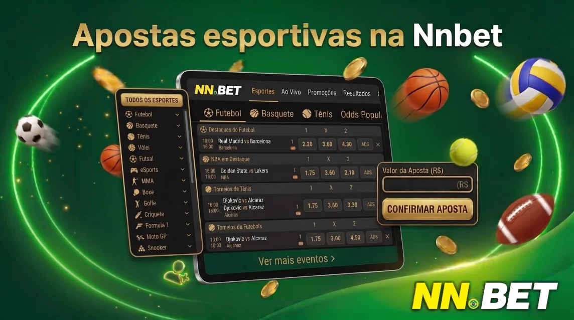 Opções de Apostas para Diversos Esportes na Nnbet no Brasil